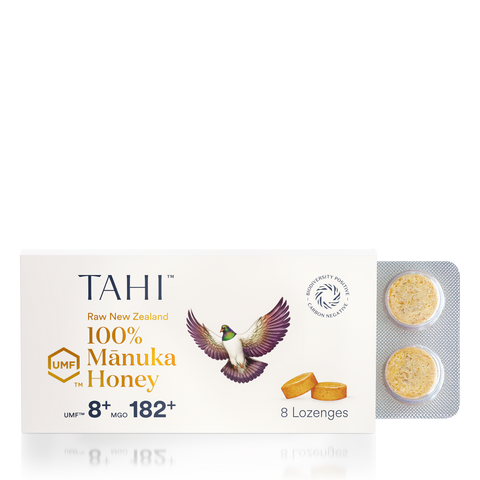 Those new zealand manuka honey lozenges UMF 8+ really look like medicine, perfect to enjoy manuka honey benefits for a sore throat