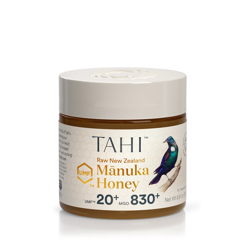 delicious high grade tahi manuka honey from new zealand certified umf 20+ mgo 830+ for targeted care immune support and gut health